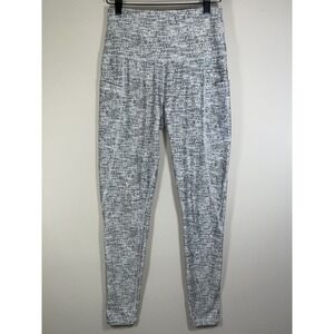 Scorpio Sol leggings Heather gray women's small media pockets wide waistband